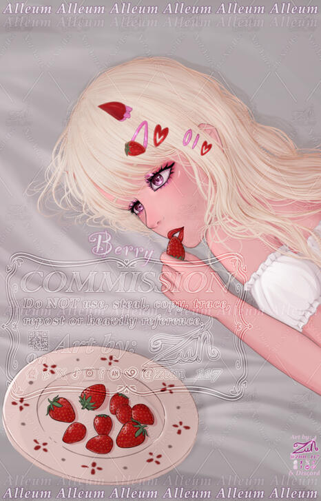 Semi-realistic Headshot - Commission 💗