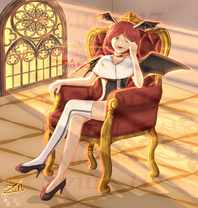 Fullbody + prop + bg - Commission 💗 -Newest 🌟