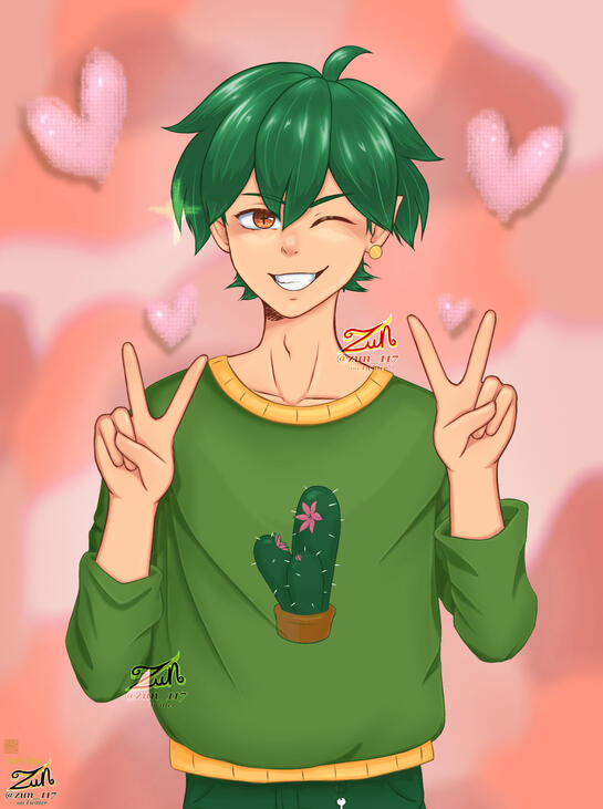 Half-body {clean sketch}